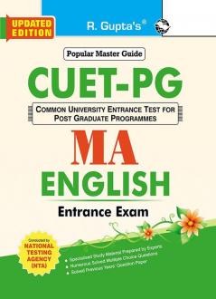 CUET-PG : MA English Entrance Exam Guide