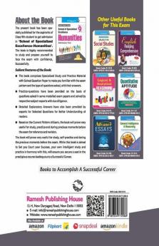 School of Specialized Excellence – HUMANITIES (Class 9th) Admission Test Guide