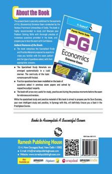 PG : ECONOMICS Entrance Exam Guide