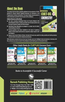 CUET-UG : Section-II (Domain Specific Subject : CHEMISTRY) Entrance Test Guide