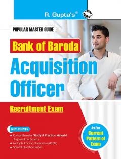 Bank of Baroda : Acquisition Officer Recruitment Exam Guide