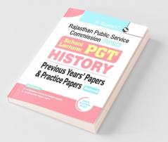 RPSC : School Lecturer (PGT) HISTORY - Previous Years' Papers & Practice Papers (Solved)