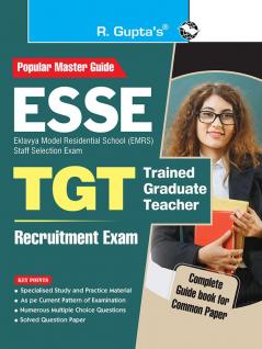 ESSE: EMRS – TGT Recruitment Exam Guide (For Common Paper)