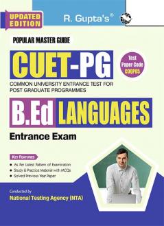 CUET-PG : B.Ed Languages Entrance Exam Guide