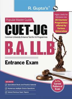 CUET-UG : B.A. LL.B. Entrance Exam Guide