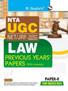 NTA-UGC-NET/JRF : LAW (PAPER-II) Previous Years' Papers (With Answers)