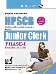 The Himachal Pradesh State Co-operative Bank Ltd. (HPSCB) – Junior Clerk (Phase-I) Preliminary Exam Guide