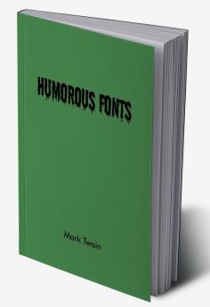 Humorous fonts