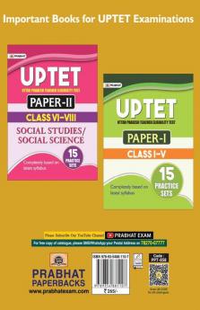 UPTET Uttar Pradesh Teacher Eligibility Test Paper-II (Class: VI-VIII) Mathematics And Science 15 Practice Sets