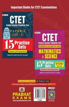 CTET Central Teacher Eligibility Test Paper-Ii (Class: 6-8) Social Studies/Social Science 15 Practice Sets 2022