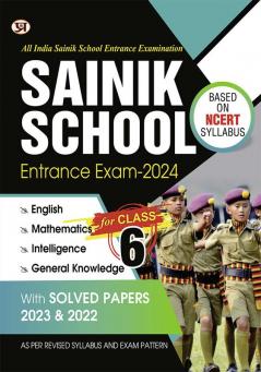 AISSEE All India Sainik School Entrance Examination Sainik School Entrance Exam-2023 for Class 6