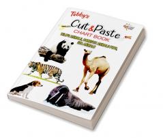 Tubbys Cut & Paste Chart Book Wild's Animals Domestic Animals Pets Sea Animals