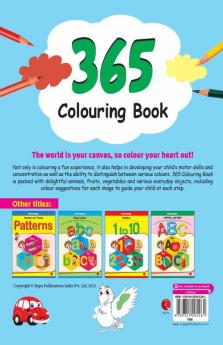 365 COLOURING BOOK Paint and Draw with 365 Big Pictures