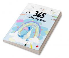 365 COLOURING BOOK Paint and Draw with 365 Big Pictures