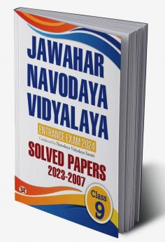 Jawahar Navodaya Book For Class 9 Jnv Entrance Solved Papers (2007-2023) Book 2024