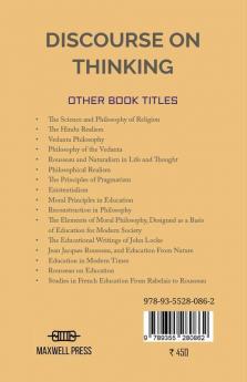 DISCOURSE ON THINKING