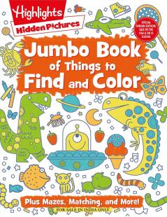 Jumbo Book of Things to Find and Color (English)