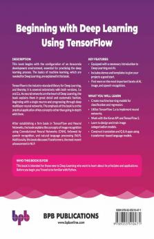 Beginning with Deep Learning Using TensorFlow