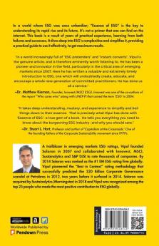 Essence of ESG: A Practitioner's Perspective