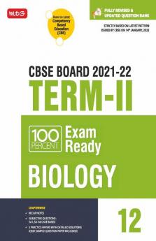 Class 12-100 Percent Exam Ready CBSE Board Term 2 Objective Question Bank Biology
