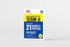 Class 12-Score More 21 Sample Papers CBSE Term 2- Physics