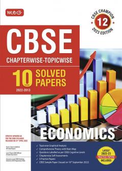 10 Years CBSE Champion Chapterwise - Topicwise - Economics Class 12