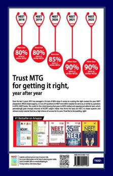 MTG 35 Years NEET Previous Year Solved Question Papers with NEET Chapterwise Topicwise Solutions - Physics For NEET Exam 2023