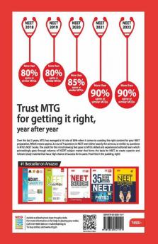 MTG 35 Years NEET Previous Year Solved Question Papers with NEET Chapterwise Topicwise Solutions - Chemistry For NEET Exam 2023