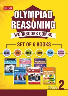 Class 2: Work Book and Reasoning Book Combo for NSO-IMO-IEO-NCO-IGKO