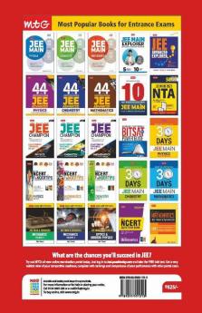 MTG 44 + 20 Years Chapterwise Solutions Mathematics for JEE (Advanced + Main) JEE Advanced Books 2022