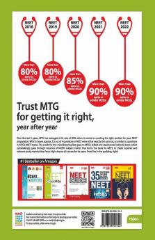 MTG 35 Years NEET Previous Year Solved Question Papers with NEET Chapterwise Topicwise Solutions - Biology For NEET Exam 2023