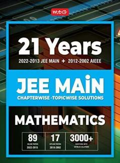 21 Years JEE Main  Chapterwise Solution-Mathematics 2022