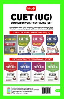 MTG CUET UG Prep Guide For Biology (Section II : Domain Science) - CUET Practice Papers with OMR Sheet (Strictly Based on Latest CUET-UG Exam Pattern 2022)