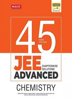 45 Years JEE Advance Chapterwise Solutions - Chemistry