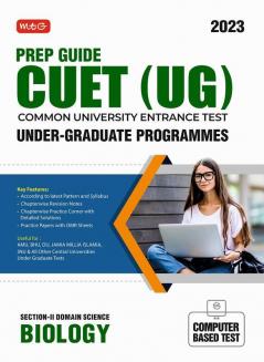 CUET (UG) PREP GUIDE SECTION:II BIOLOGY 2022