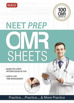 MTG NEET OMR Sheets For Practice and Time Management - 100 OMR Sheets to Attempt Question upto 200 MCQ's | NEET Exam Latest Pattern 2025