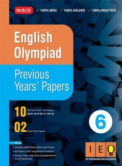 Class 6 English Olympiad Previous 5 Years Papers