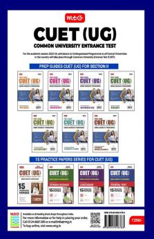 MTG NTA CUET (UG) 15 Practice Test Question Papers Book For Language English & Hindi 2023 Exam (Section-1)