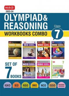 Class 7: Work Book and Reasoning Book Combo for NSO-IMO-IEO-NCO-IGKO-ISSO