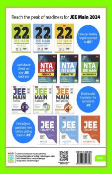 MTG 24 JEE Main Online 2023 Session 1 & 2 (All Sitting) - JEE Previous Year Solved Question Papers with Chapterwise Detailed Solution | PYQs for Physics Chemistry & Mathematics