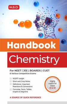 Handbook of Chemistry For JEE CUET Boards and Various Competitive Exams