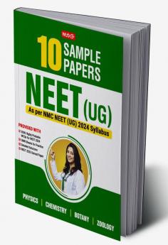 MTG NEET 10 Sample Papers as per NMC NEET UG 2024 Syallabus | NEET Mock Test Papers with OMR Sheet