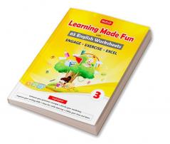 MTG 65 English Worksheets Class 3 - (Learning Made Fun) Workbooks to Improve Your Writing Skills Grammar Concept & Enrich Your Vocabulary (Based on CBSE/NCERT)