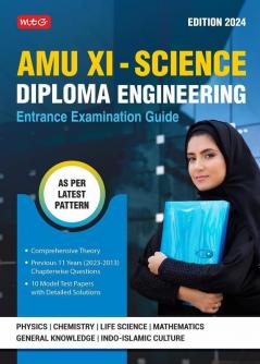 MTG AMU- XI Science Diploma Engineering Entrance Examination Guide