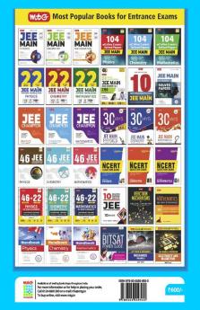 MTG WB JEE Previous 10 Years Chapterwise Solved Question Papers With 3 Model Test Papers - Physics Chemistry & Mathematics For 2024 Engineering Entrance Exam