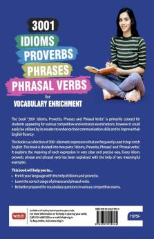 MTG 3001 Idioms Proverbs Phrases & Phrasal Verbs For English Vocabulary Enrichment | Useful For Olympiad Board Exam BITSAT CUET NDA SSC CDS and Other State & National Level Competitive Exams