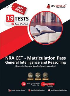 NRA CET 10th Pass General Intelligence and Reasoning 2023 (English Edition) - 19 Topic-wise Solved Tests (Common Eligibility Test) with Free Access to Online Tests