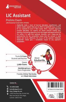 LIC Assistant Prelims Exam 2023 (English Edition) - 10 Practice Tests and 6 Sectional Tests (1200 Solved Objective Questions) with Free Access To Online Tests