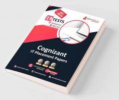 Cognizant Placement Papers 2023 : Preparation Guide - 10 Mock Tests and 9 Sectional Tests (1200 Solved Objective Questions) with Free Access To Online Tests