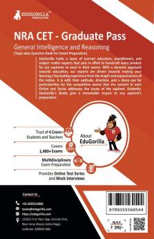 NRA CET Exam for Graduation Pass General Intelligence and Reasoning (English Edition) | National Recruitment Agency Common Eligibility Test | 23 Topic-wise Solved Tests